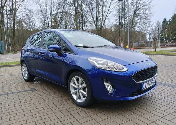 Ford Fiesta cena 38800 przebieg: 87500, rok produkcji 2017 z Łuków małe 211